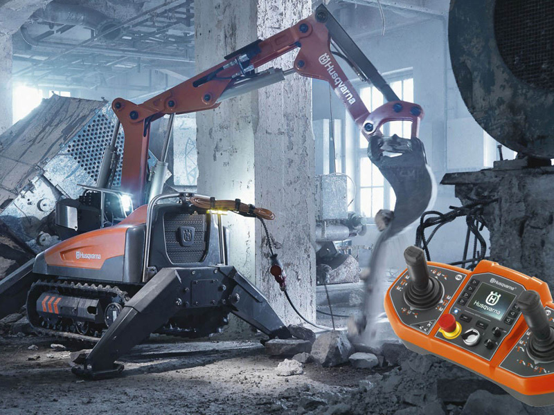 Демонтажные роботы Husqvarna