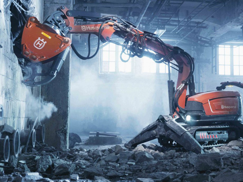 Демонтажные роботы Husqvarna