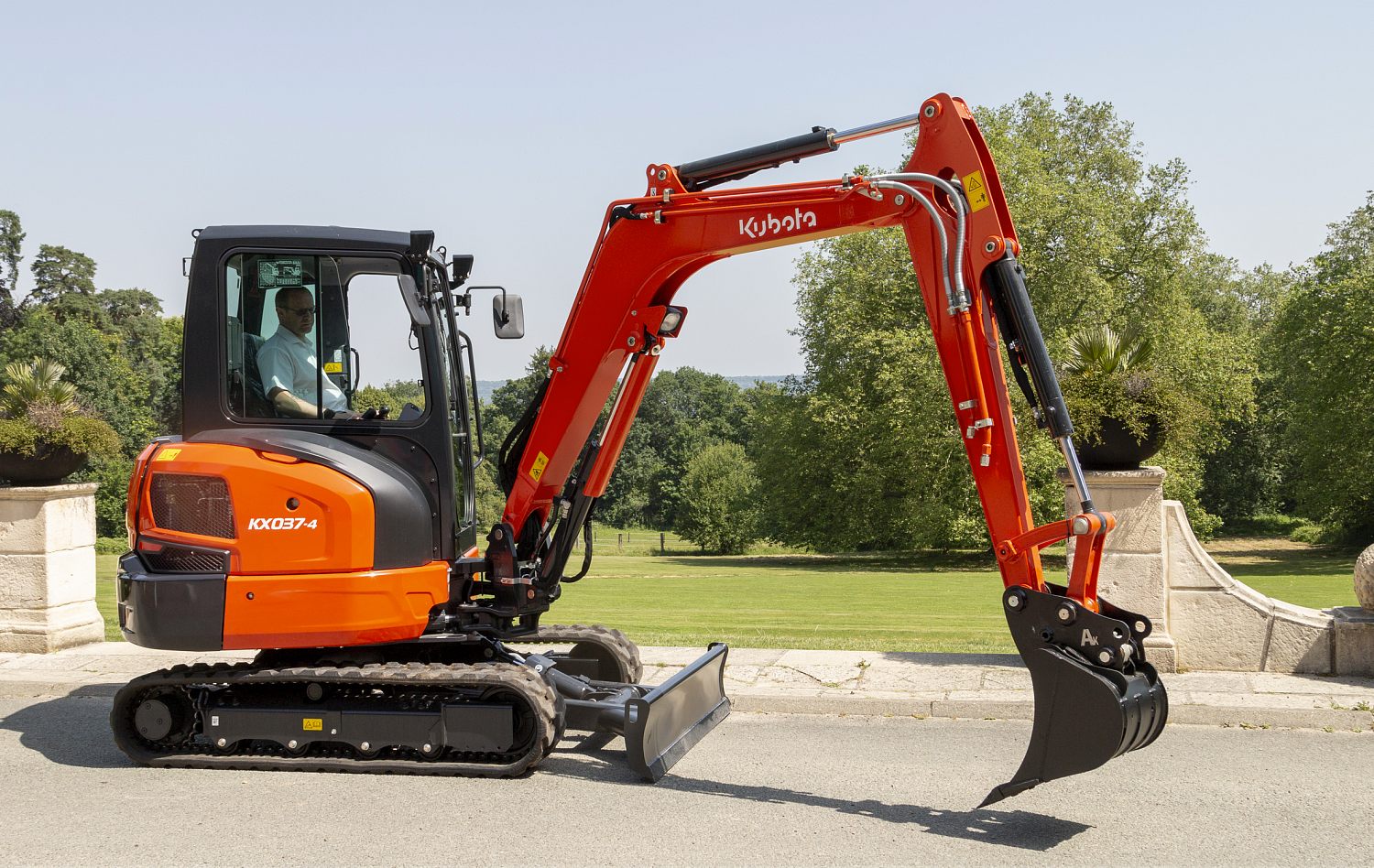 Мини-экскаватор Kubota KX037-4 - купить
