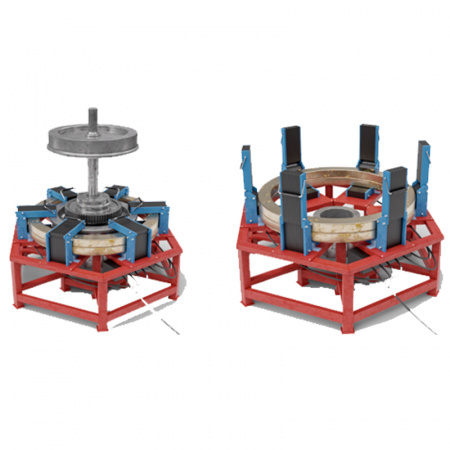 Индукционный нагреватель ИНД бандажей колесных пар
