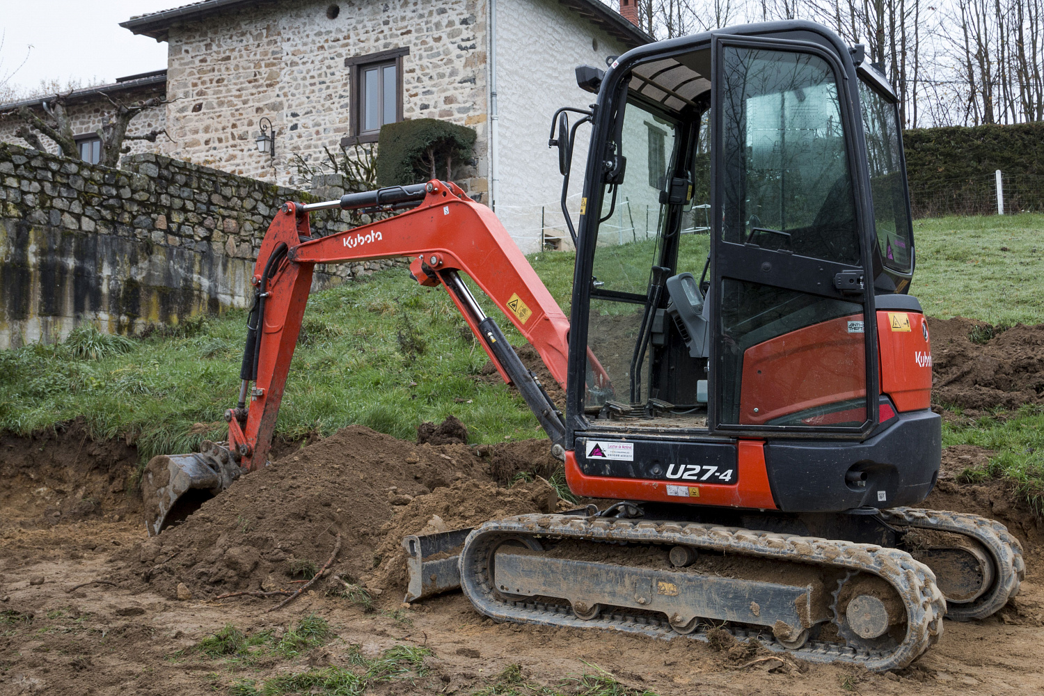 Мини-экскаватор Kubota U27-4 - купить