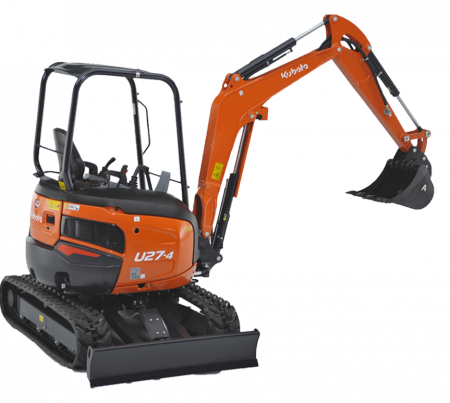 Мини-экскаватор Kubota U27-4 - купить