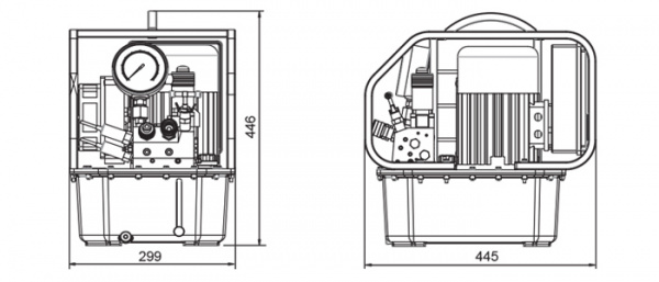 Станция для гайковертов KLW4120-4