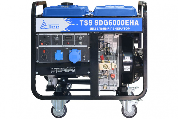 Дизельный генератор ТСС SDG 6000EHA