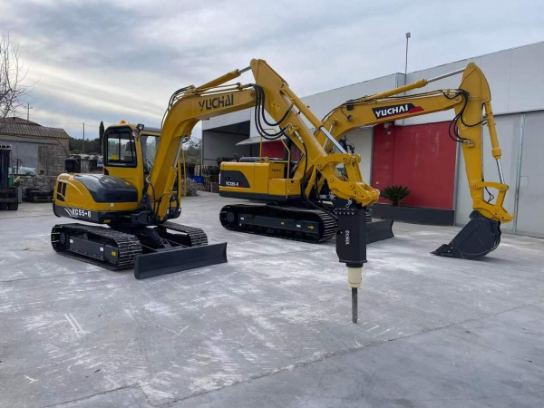 Гусеничный экскаватор Yuchai YC 55-8 - купить