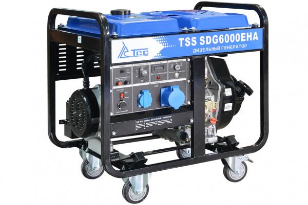 Дизельный генератор ТСС SDG 6000EHA