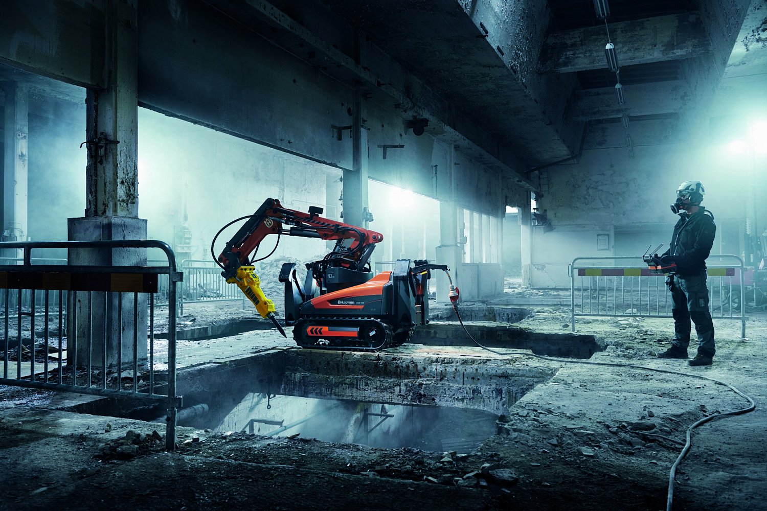 Демонтажный робот Husqvarna DXR 145