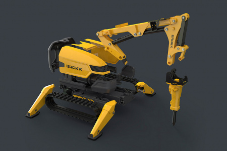 Демонтажный робот BROKK 300