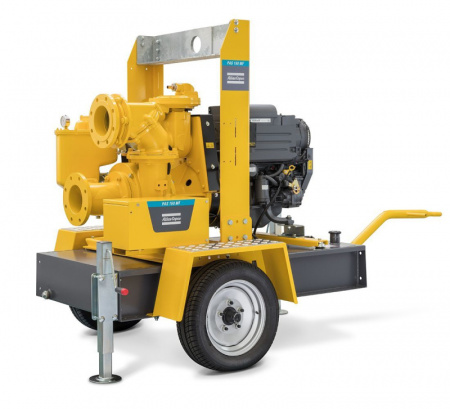 Atlas Copco PAS 150 MF 250 - дизельная мотопомпа для грязной воды